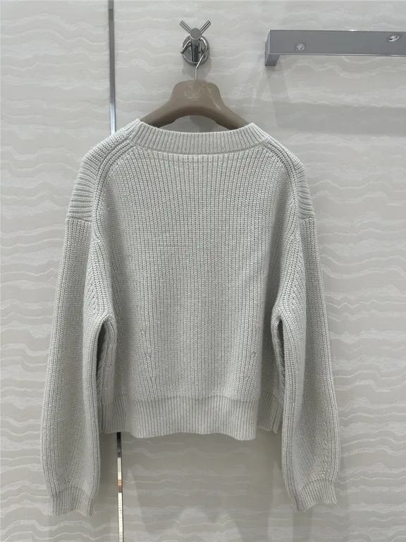 BC Crew-Neck Cashmere Sweater off-white